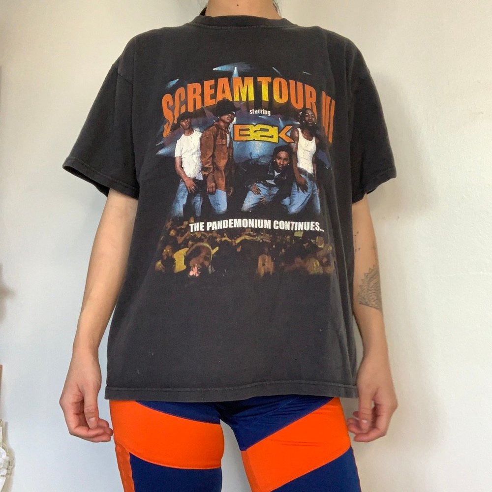 Y2K B2K Scream Tour 3 T-shirt